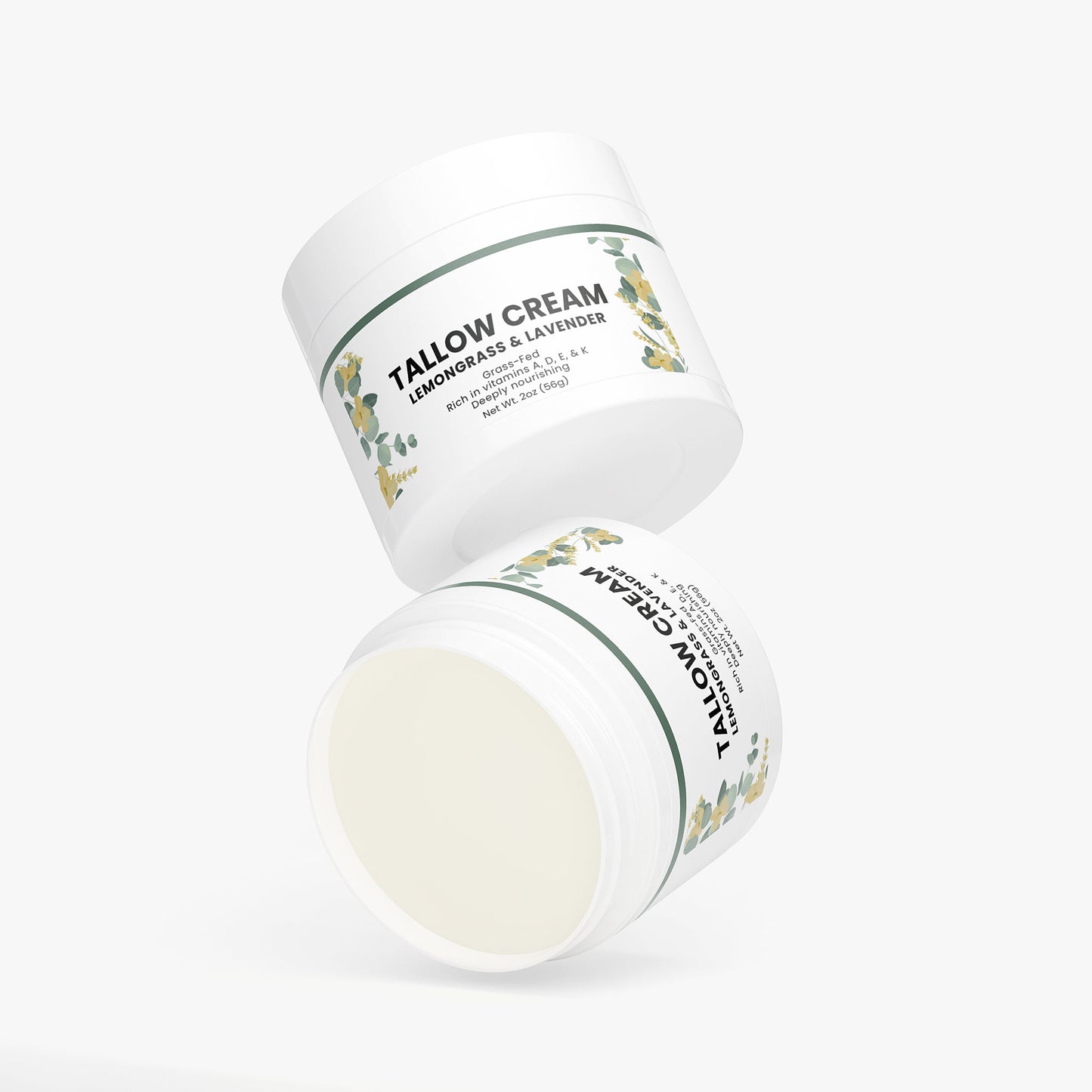 Tallow Cream Lemongrass & Lavender