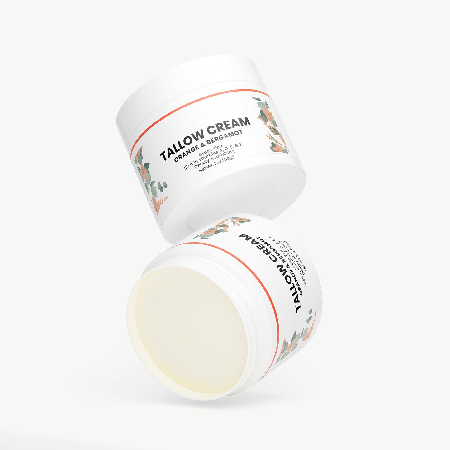 Tallow Cream Orange & Bergamot