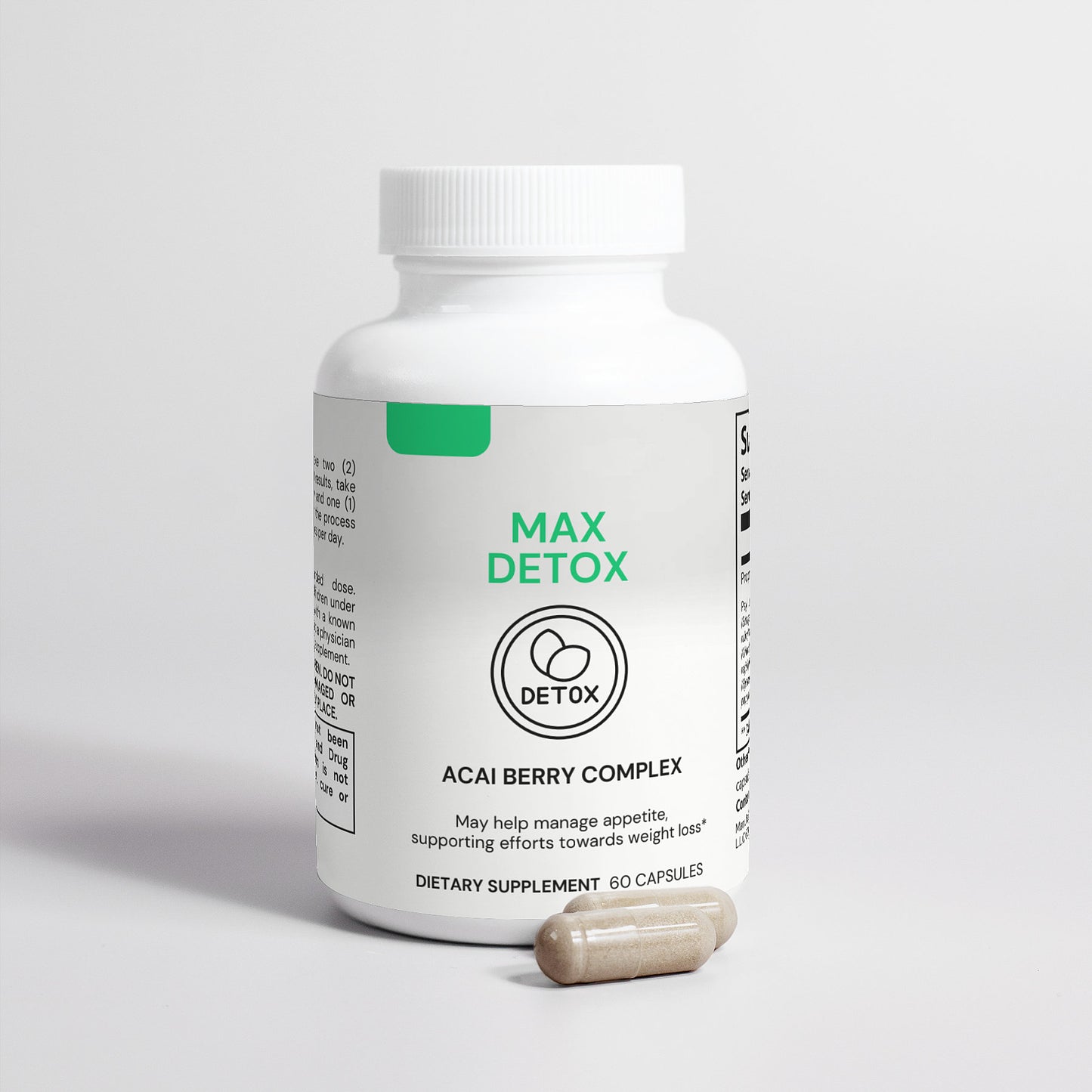 Max Detox (Acai detox) with Psyllium