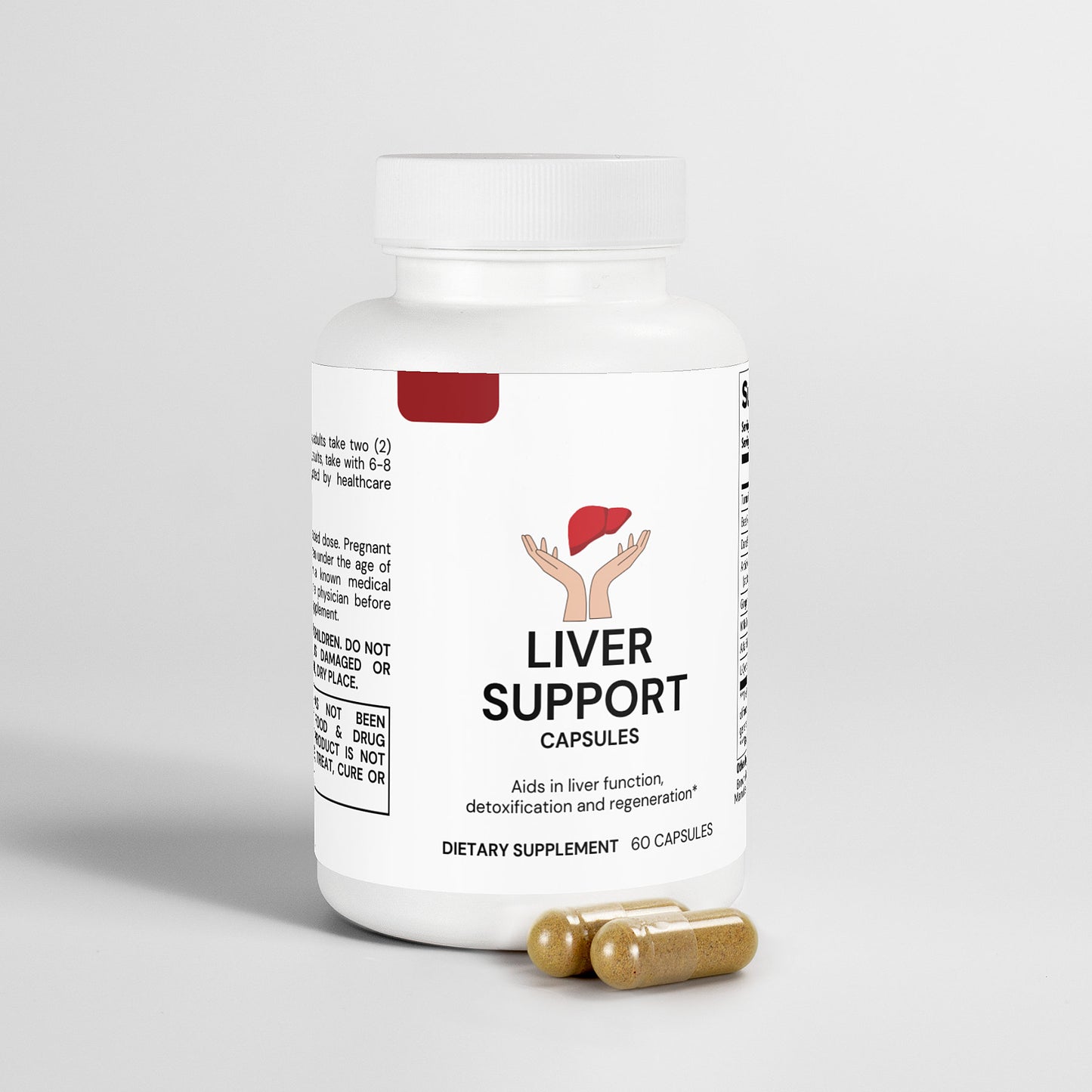 Liver Support with Turmeric and Milk Thistle