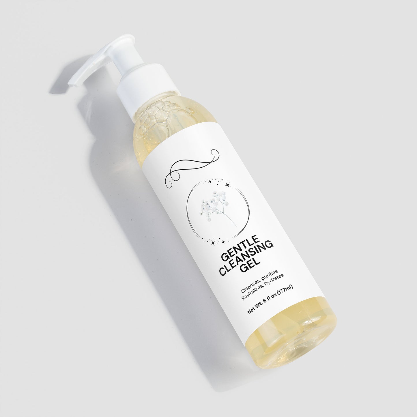 Gentle Cleansing Gel with  watermelon, apple, and lentil extracts