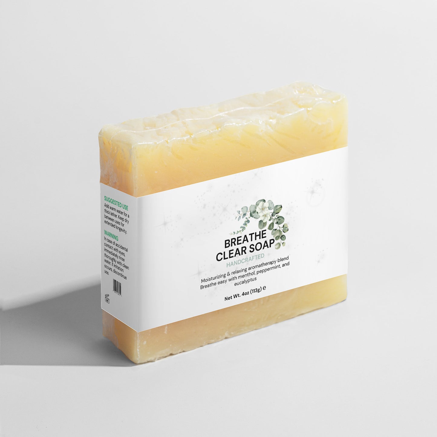 Breathe Clear Organic Soap