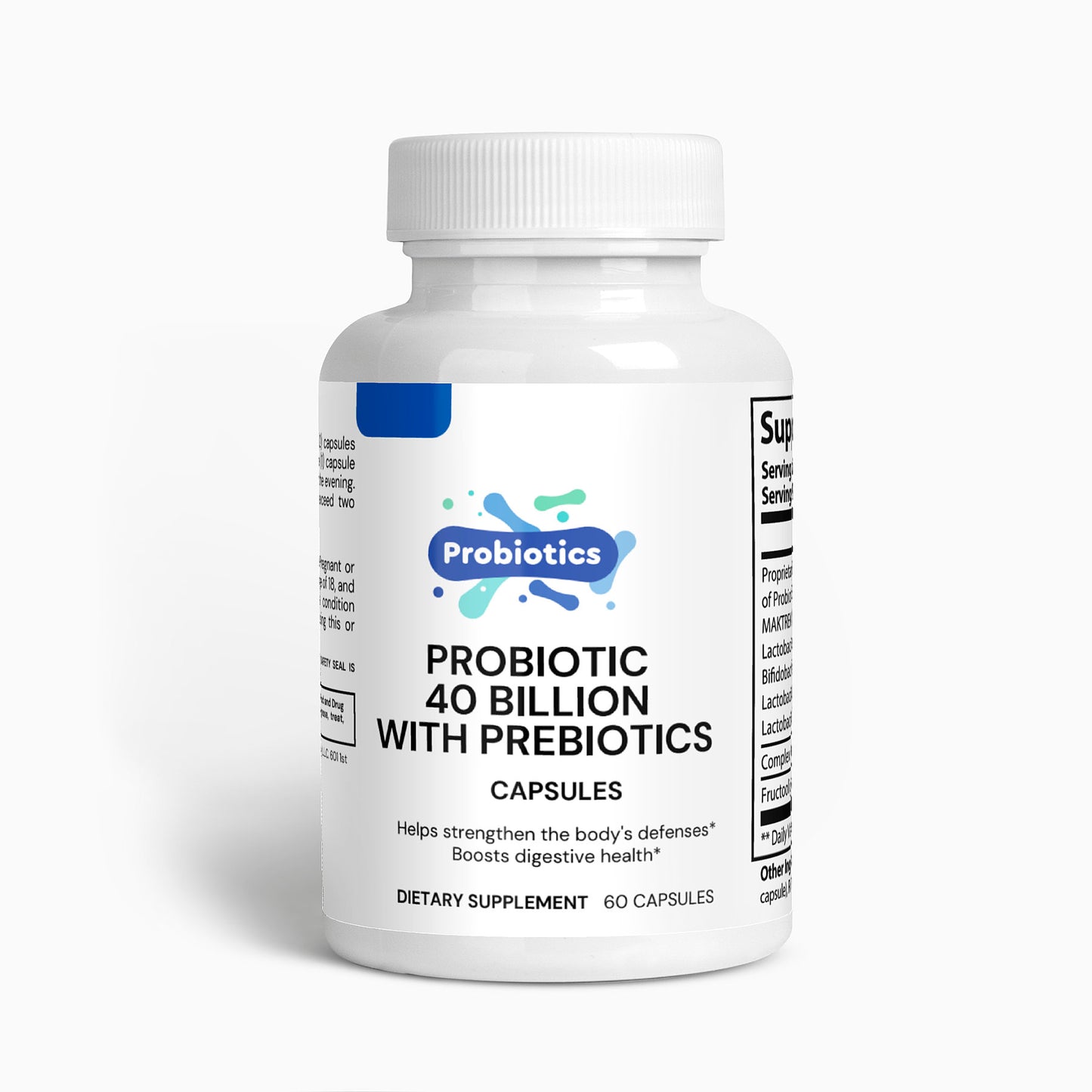 Probiotic 40 Billion with Prebiotics