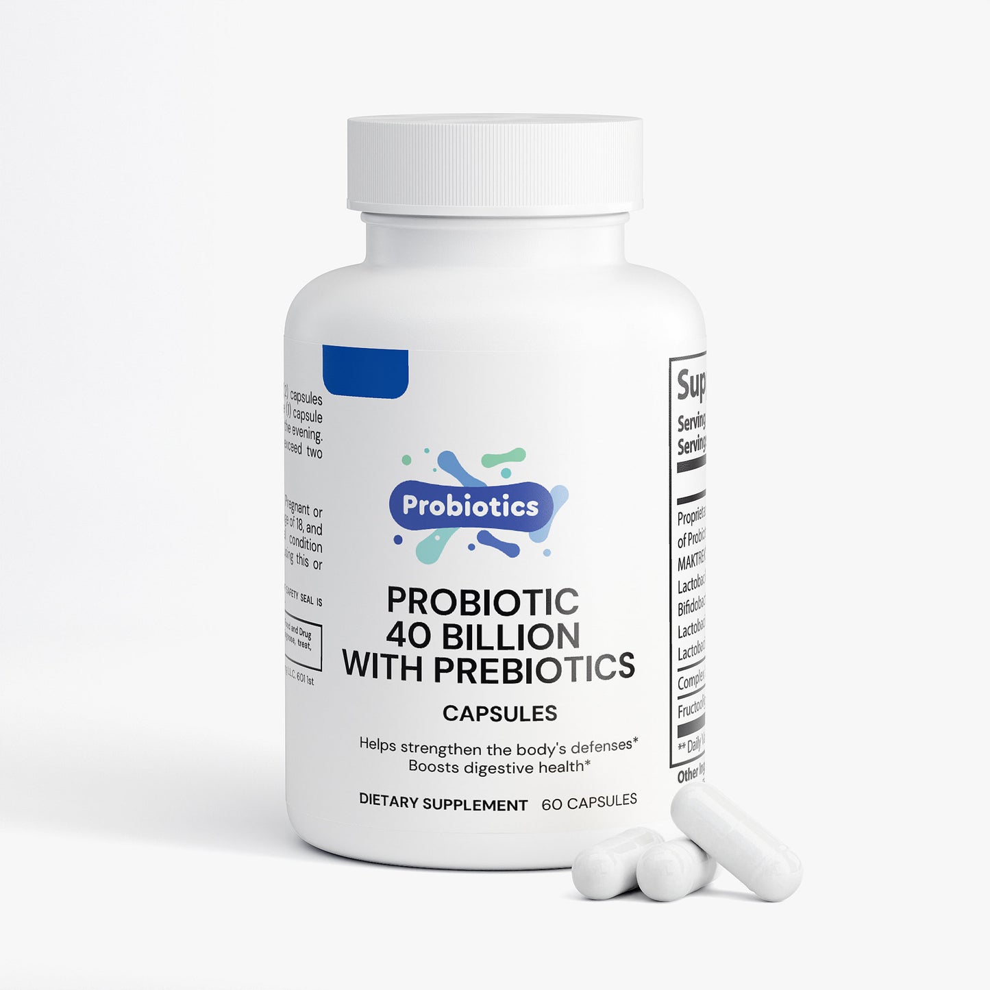 Probiotic 40 Billion with Prebiotics