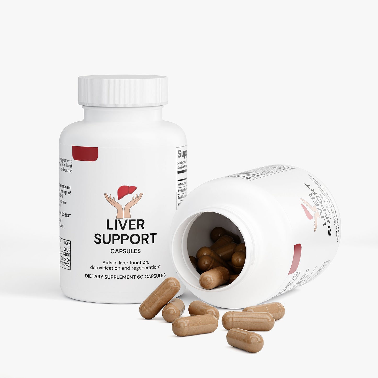 Liver Support with Turmeric and Milk Thistle