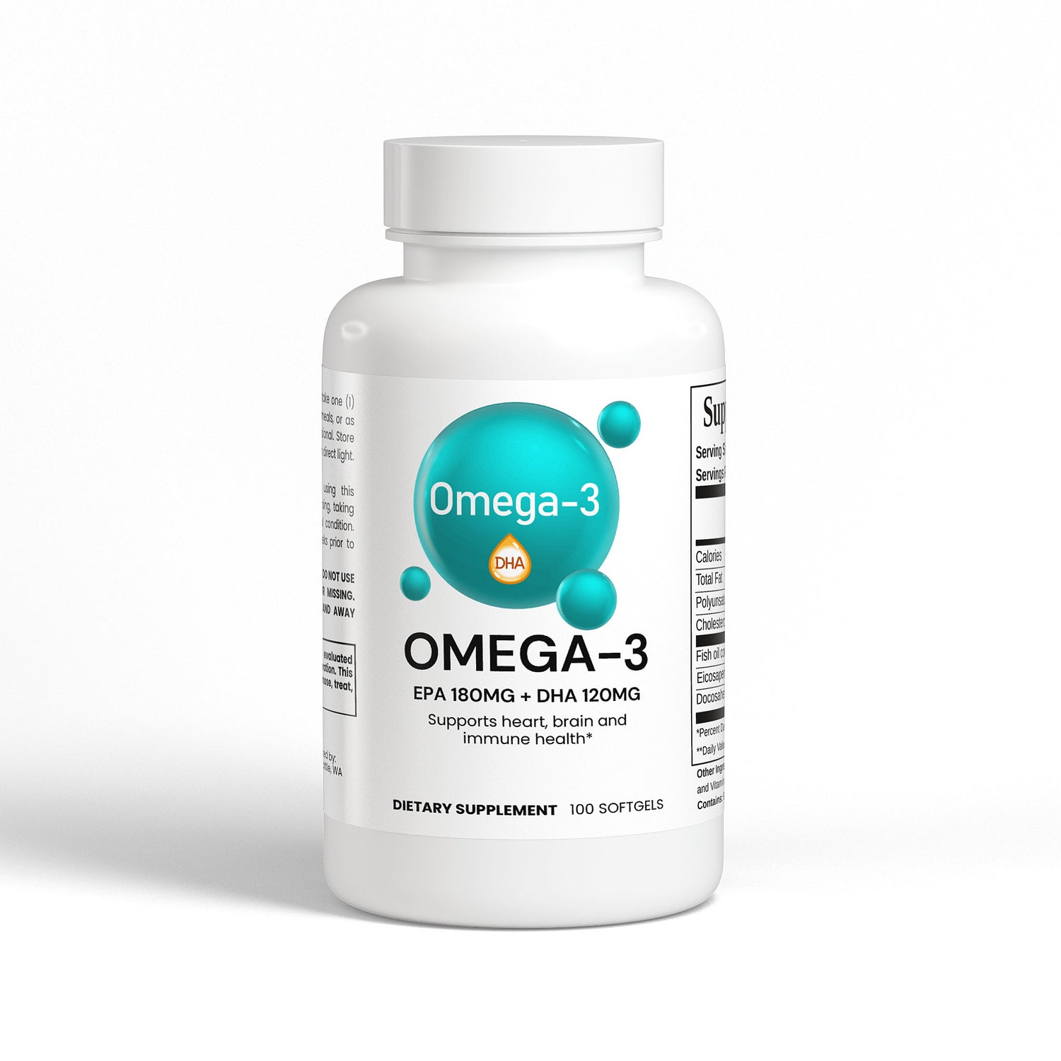 Omega-3 EPA 180mg + DHA 120mg