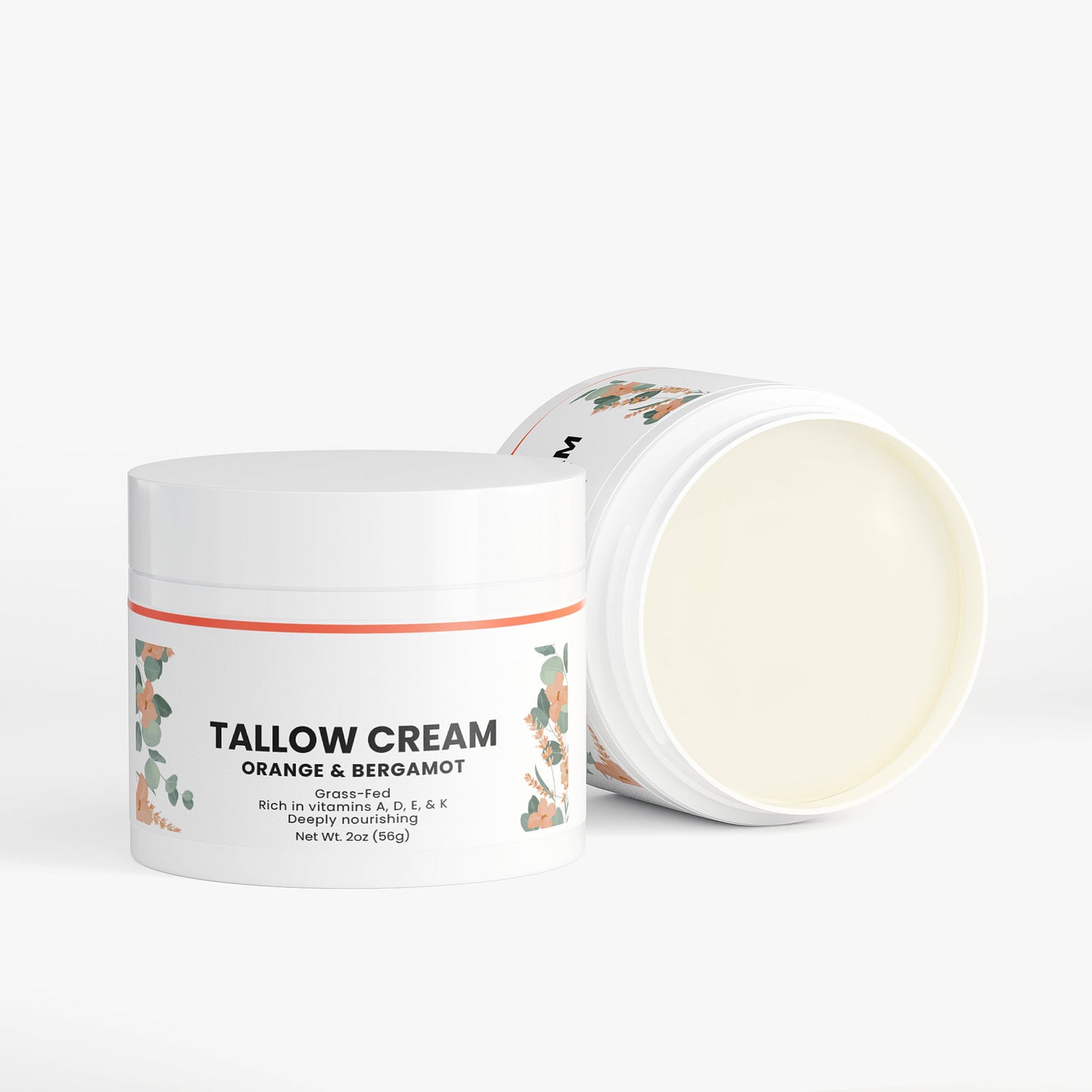 Tallow Cream Orange & Bergamot