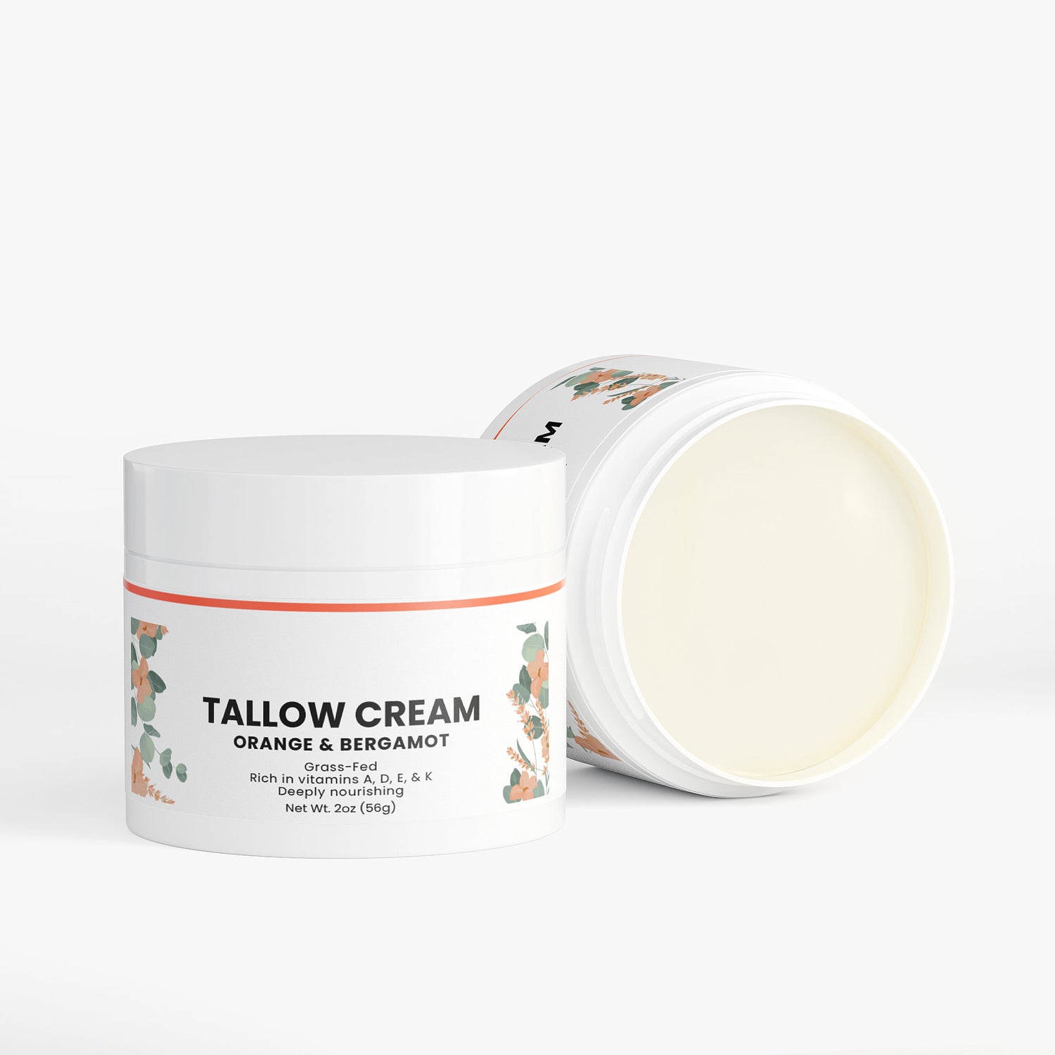 Tallow Cream Orange & Bergamot