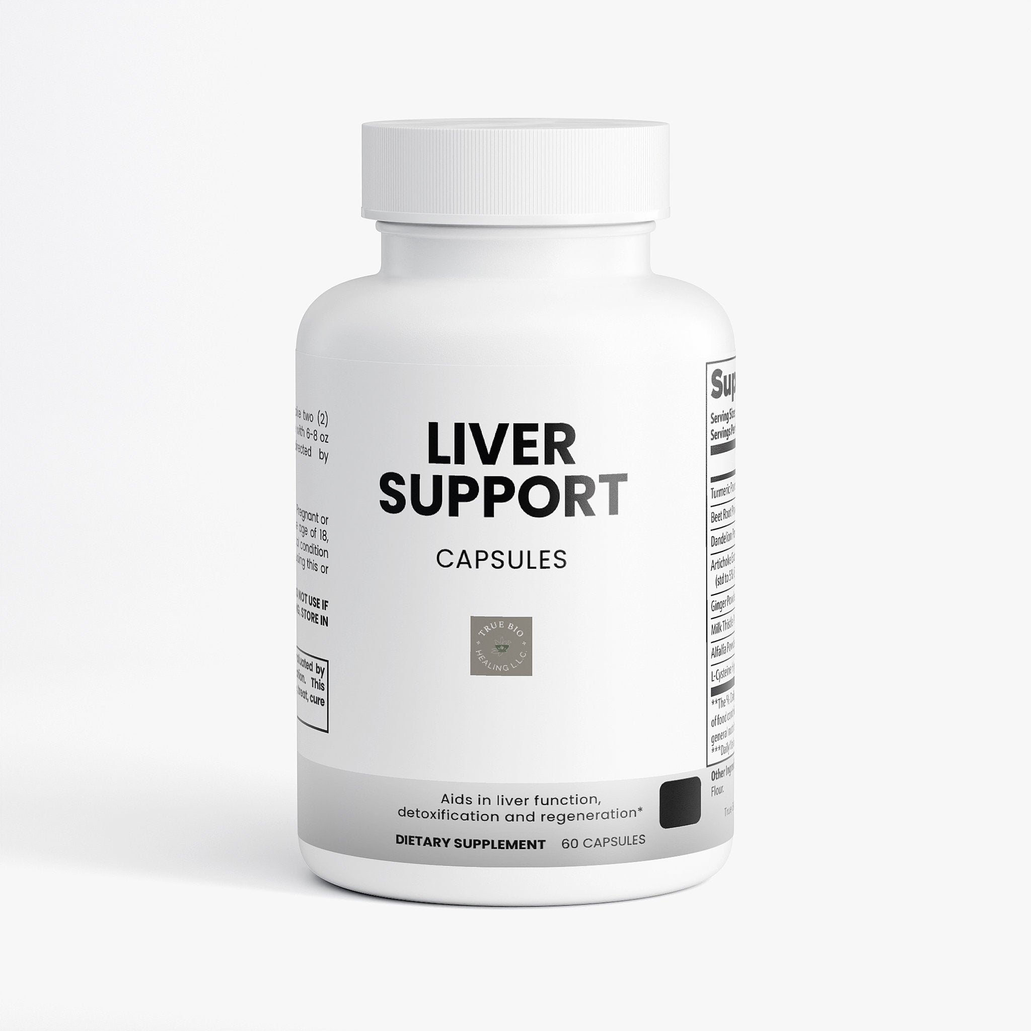 Liver Support with Turmeric and Milk Thistle