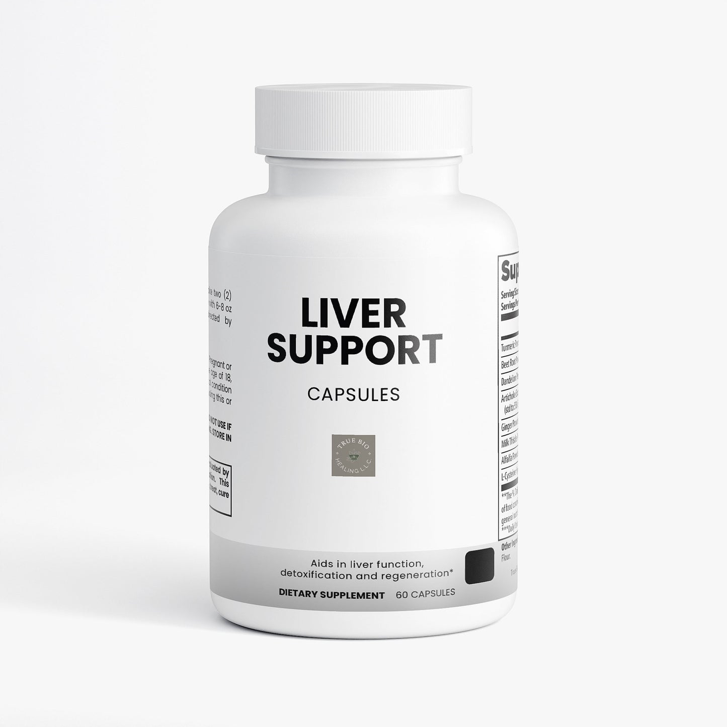 Liver Support with Turmeric and Milk Thistle