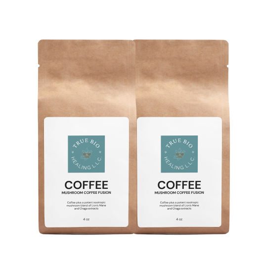 Mushroom Coffee Fusion - Lion’s Mane & Chaga 4oz