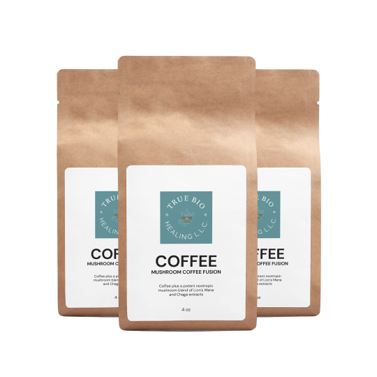 Mushroom Coffee Fusion - Lion’s Mane & Chaga 4oz